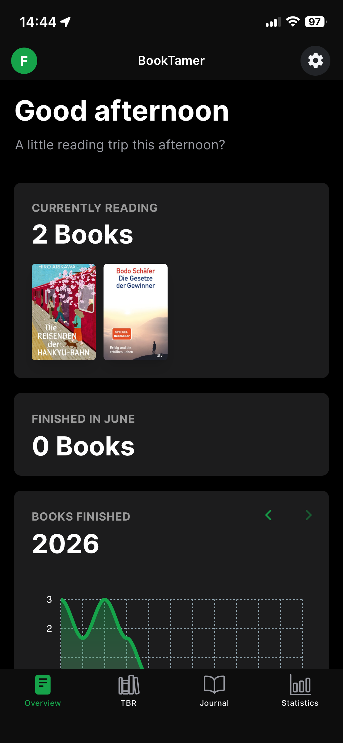 BookTamer app screenshot 1